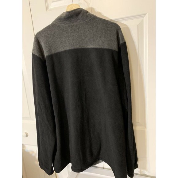 New Croft & Borrow Men’s s Sz XXL Black Gray 1/4 Zip Dressy Casual Nwt - Picture 5 of 5